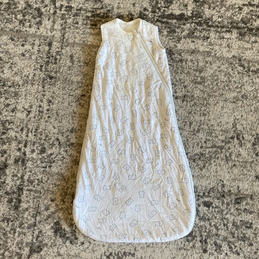 SOLD - Perlimpinpin owl sleepsack (0-6M)